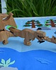 zabawki - inne Filcowa mata do zabawy z dinozaurami 3