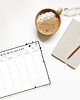 kalendarze i plannery Planner miesięczny A4, Ink 1