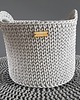 kosze do przechowywania Kosz ze sznurka bawełnianego handmade 6