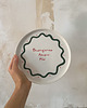 patery i talerze Talerz porcelanowy Buongiorno Amore Mio / 21 cm 2