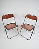 krzesła Para krzeseł składanych Modello Depositato, Włochy, lata 70 1