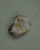 naszyjniki - inne Naszyjnik Talizman róża chalcedonowa 1 wire wrapping chalcedon 1