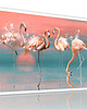 obrazy Obraz na płótnie FLAMINGI 120x80cm 1