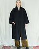 płaszcze damskie Płaszcz kimono - 100% wełna 1