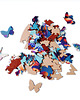 puzzle dla dzieci Puzzle drewniane Motylki  Butterflies  40 elementów  XL 3