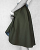 spódnice midi F 368 CIRCLE KHAKI 7
