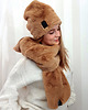 szale damskie SZAL CHAPOOSIE SoftFur CARAMEL 2
