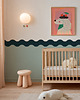 tapety i naklejki ścienne Wainscoting Double Wave - samoprzylepny dekoracyjny panel ścienny 3
