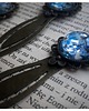 zakładki do książek Zakładka z niezapominajkami 4