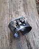 bransoletki wire wrapping Szara - bransoletka regulowana 4
