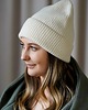 czapki damskie Czapka Gentle Cashmere Ecru 3
