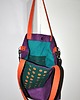 torby na ramię Torba hobo XXL - fiolet, pomarańcz, szmaragd 4