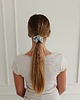 gumki do włosów Gumka jedwabna, scrunchie, morning blossom MIDI 5