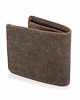portfele męskie Mały Portfel Slim Wallet na Karty Zamszowy Brąz BW38 4