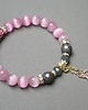 bransoletki z kamieni naturalnych Troki boho  /pink/ - bransoletka 1