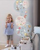 naklejki ścienne do pokoju dziecka Naklejka miarka Bubble Dreams 150x80cm 1