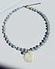 naszyjniki - inne Naszyjnik z akwamarynem Shell 1