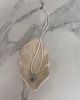 wisiory Handmade naszyjnik z koralików z plecionym owocem fioletowym jasnym 1
