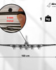 Ozdoby na ścianę Boeing B-17 Flying Fortress metalowa ozdoba na ścianę 3D 7