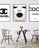 plakaty ZESTAW PLAKATÓW Fashion Coco Chanel plakaty 2