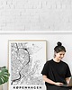 plakaty Plakat Kopenhaga  - mapa 3