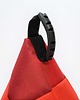pufy do siedzenia Puf OVNI LONG zero waste OSKAR PEREK TRICOLORE czerwony 4