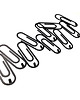 wieszaki Wieszak metalowy na ścianę CLIPz 1