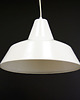 lampy wiszące Żyrandol biały, duński design, lata 70 3