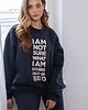 bluza bez kaptura damska Bluza Biggie Lazy Days Zgaszony Granat 2