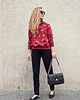 bluza bez kaptura damska Bluza donatella bordo 1