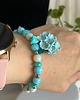 bransoletki z kamieni naturalnych Bransoletka handmade Niezapominajka 6