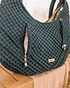 torby na ramię Torebka ze sznurka hobo bag- butelkowa zieleń 3