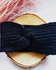 opaski do włosów Wełniana opaska handmade z alpaki i merino, miękka, ciepła, czarna 3