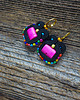 kolczyki soutache Kolorowe  kolczyki soutache 4