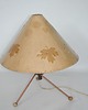 lampy stołowe Lampka stołowa DRUKOV 959/1 vintage, lata 60., stal + drewno, Czechosłowacja 3