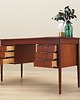 biurka Biurko tekowe, duński design, lata 60, produkcja: Dania 1