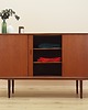 komody Highboard tekowy z barkiem, Dania, lata 60. 2