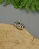 pierścionki - różne Pierścionek regulowany kamień słoneczny wire wrapping 3