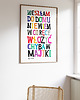 plakaty MAJTKI plakat dla Niej kolorowa typografia erotyczna Grafika dla Pani Domu 2