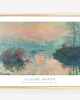 plakaty PLAKAT Claude Monet, zachód słońca 1