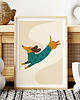plakaty Plakat Jamnik pies 4