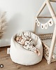 pufa dla dziecka Puf BINI DOUBLE PLAIN  GREY 1