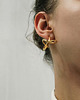 kolczyki pozłacane Kolczyki pozłacane ECLISS Double Hoops -GOLD 3