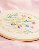 Ślub - inne Podziękowania, Indywidualna dedykacja, haft w tamborku 23 cm 4
