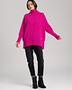 swetry damskie  Sweter wełniany z kaszmirem Saar Look 263 róż 1