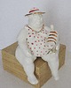 figurki i rzeźby Porcelanowa Figurka, Pani z kotem DLA MAGDALENY 1