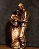 figurki i rzeźby Rzeźba z gipsu, Rodzina, brązowe złoto, wys. 10,3 cm 6
