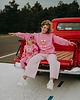 bluza bez kaptura damska Bluza oversize Chloe Teddy dla mamy i taty 8