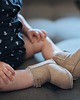 buty dziecięce Skórzane buciki niechodki beżowe 2