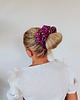 gumki do włosów Scrunchie do włosów, gumka do włosów, frotka z wiskozy Panterka candy XXL 2